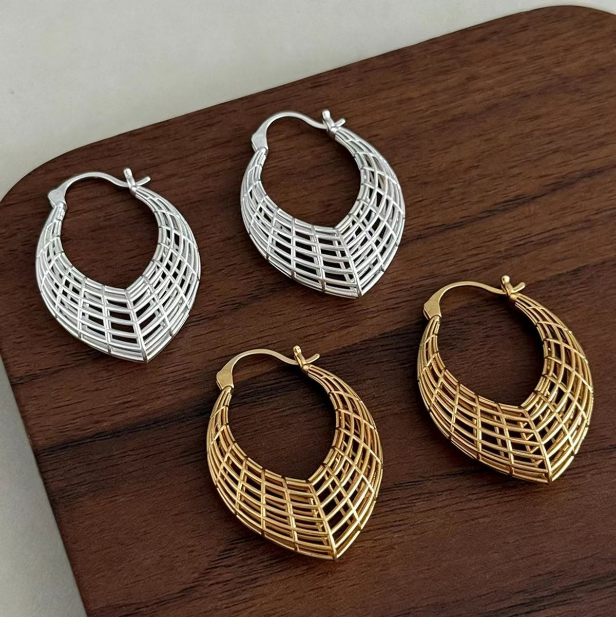 Gold Hoop Earrings