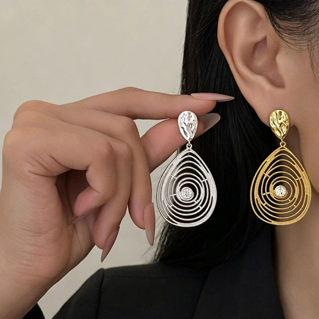 Silver Cubic Zirconia Earrings