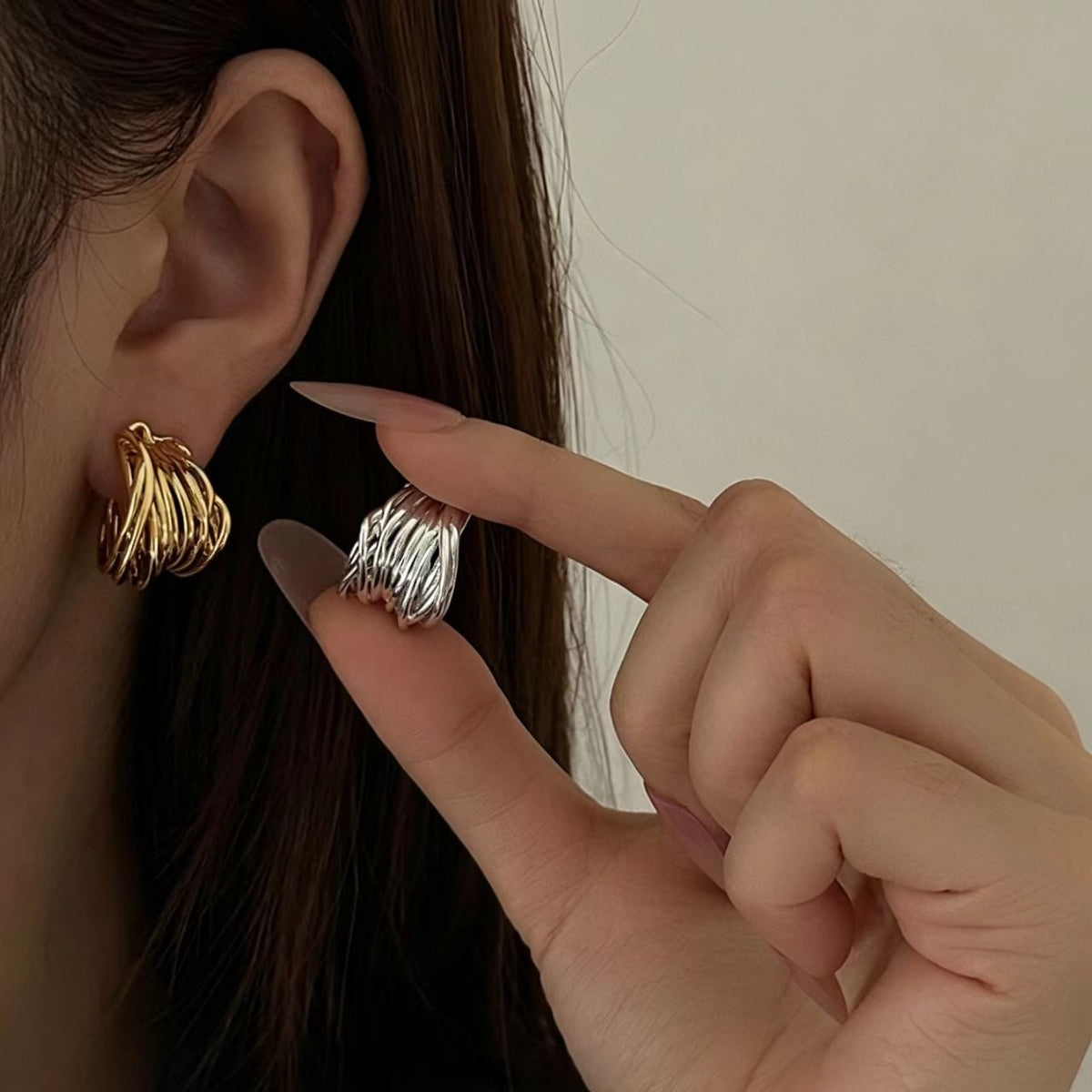 Gold Small Earrings