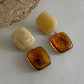 Beige Earrings