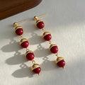 Red Earrings