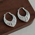 Silver Hoop Earrings