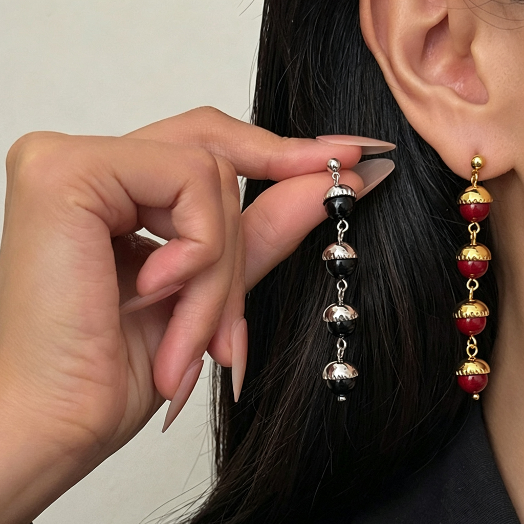 Red Earrings
