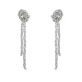 Silver Tassel Earrings